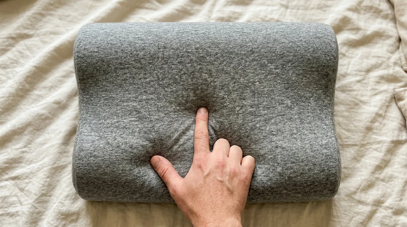 Ergonomisk nakkepute med cervikal støtte