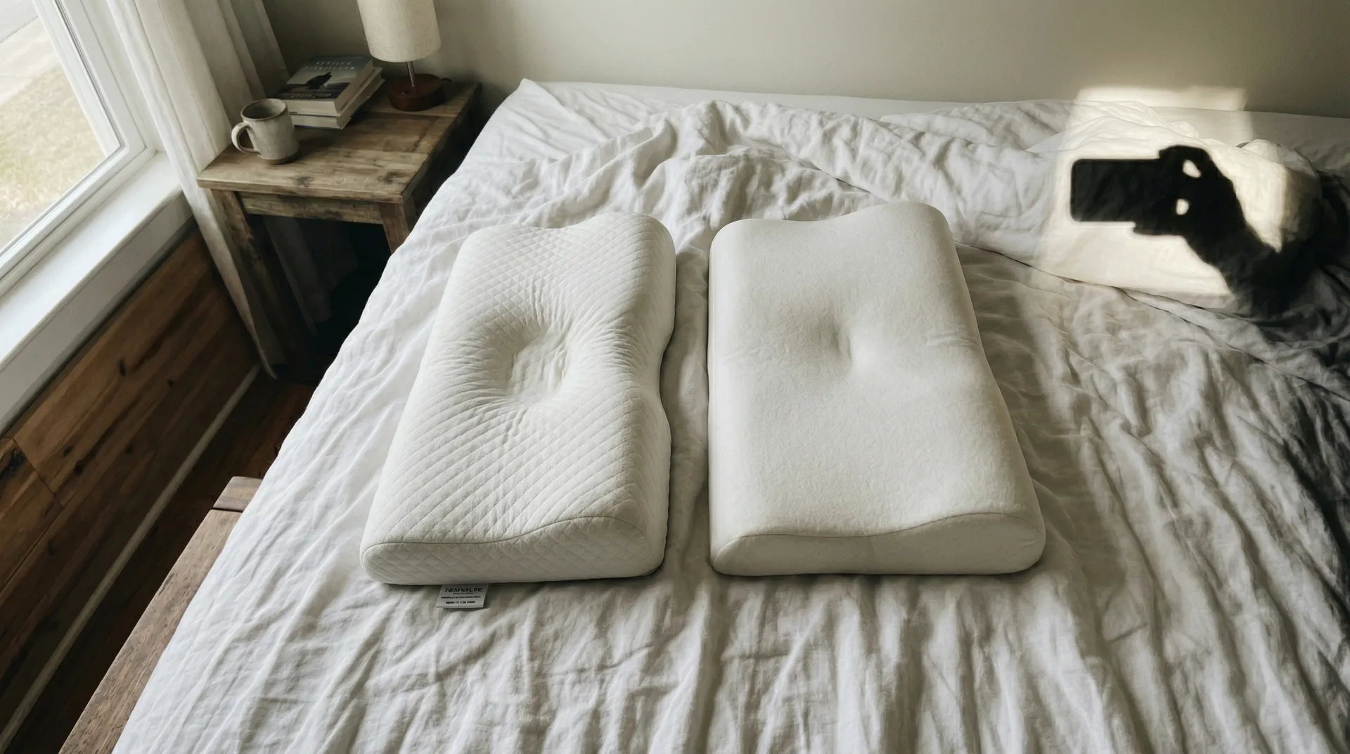 Sammenligning av ulike ergonomiske puteprofiler og nakkestøtte